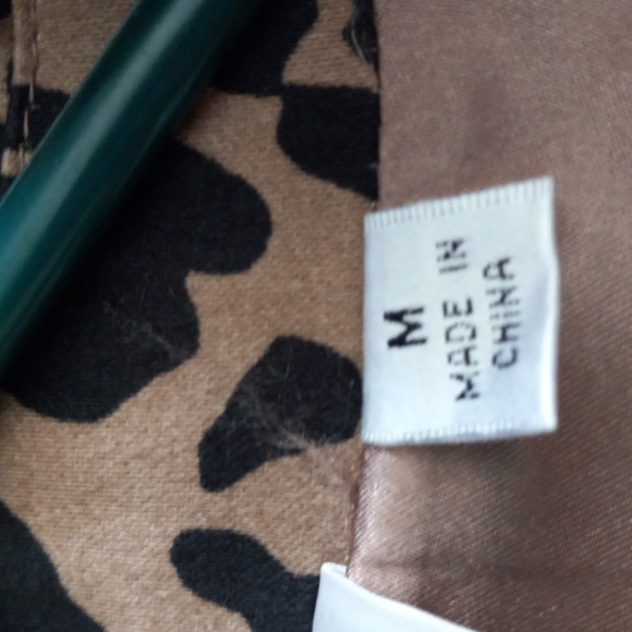 Linea by LouisDell'Olia, Animal print Jacket/Blazer Sz Med - Picture 6 of 6